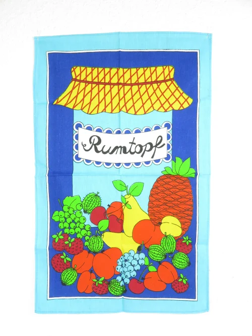 Bild 3 von 70s tea towels rum pot