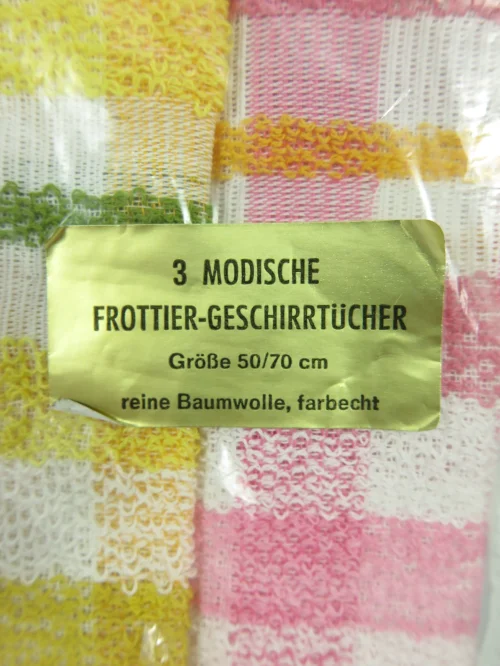 Bild 4 von 70er Frottée Geschirtücher