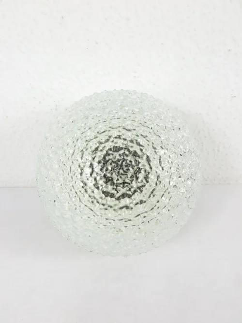 Bild 2 von 60er Wandlampe Glasschirm