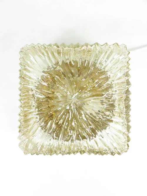 Bild 2 von 60er/ 70er Wandlampe, Deckenlampe, Rauchglas