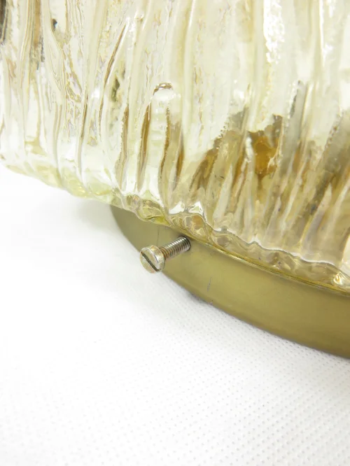 Bild 3 von 60er/ 70er Wandlampe, Deckenlampe, Rauchglas