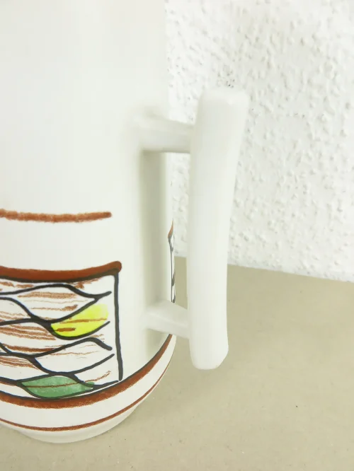 Bild 4 von 60er Vase, Vase mit Henkel, Scheurich Keramik