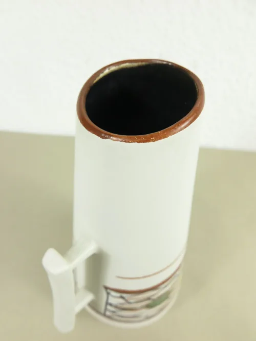 Bild 6 von 60er Vase, Vase mit Henkel, Scheurich Keramik
