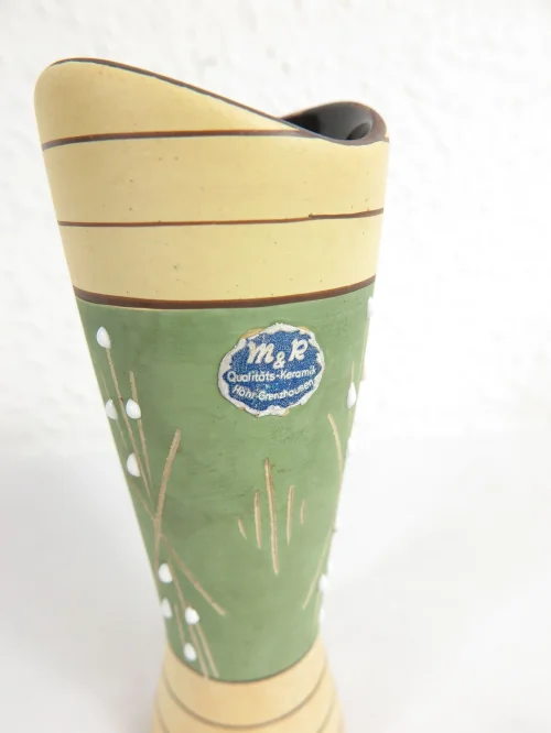 Bild 4 von 20er /30er Vase, Töpferei M&R Höhr Grenzhausen