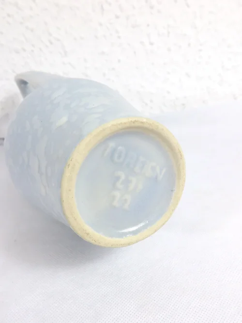 Bild 4 von 60er Vase mit Henkel Foreigen Keramik
