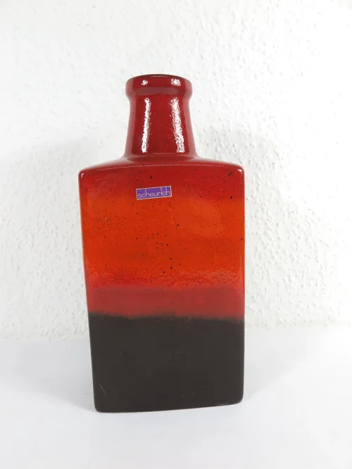 Bild 2 von vase en céramique des années 70 Scheurich, rouge-brun