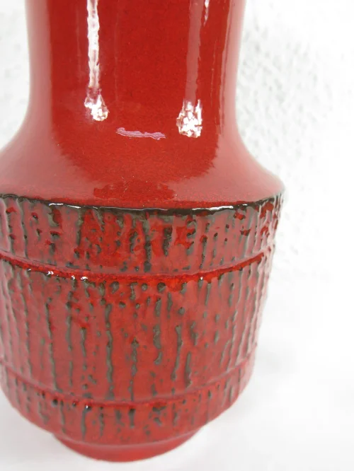 Bild 3 von 70er Vase Rot Thomas Porzellan