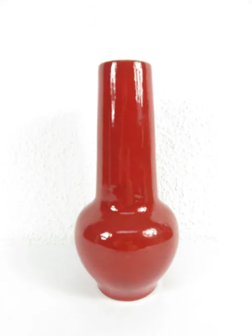 70er Vase Rot