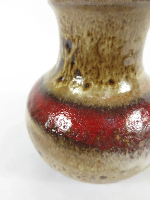 Bild 3 von vase en céramique rouge des années 70, Tönnieshof, Mid-Century