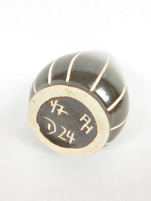 Bild 3 von jarrón de cerámica de los años 50, negro