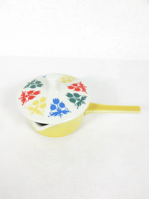 Bild 2 von pot à beurre, pot à sauce en porcelaine des années 70, avec poignée, Hutschenreuther