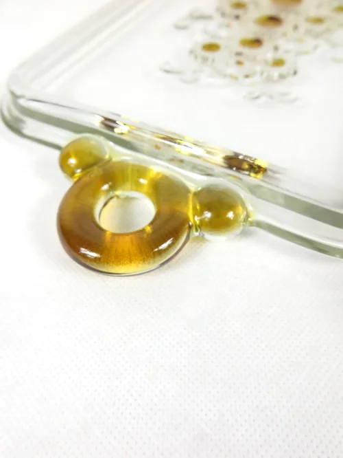 Bild 4 von 70er Kuchenplatte Glas, Aufschnittplatte