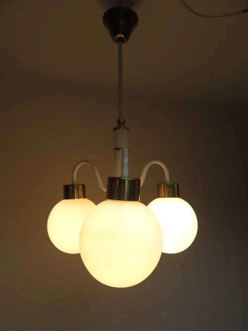 Bild 5 von 70s ball lamp, ball chandelier