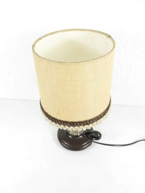 Bild 2 von 70er Tischlampe PAN  mit Keramikfuß
