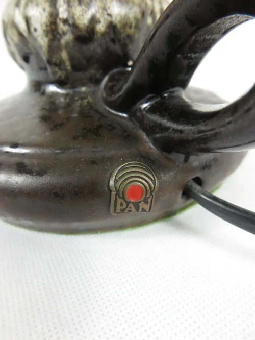 Bild 4 von 70er Tischlampe PAN  mit Keramikfuß