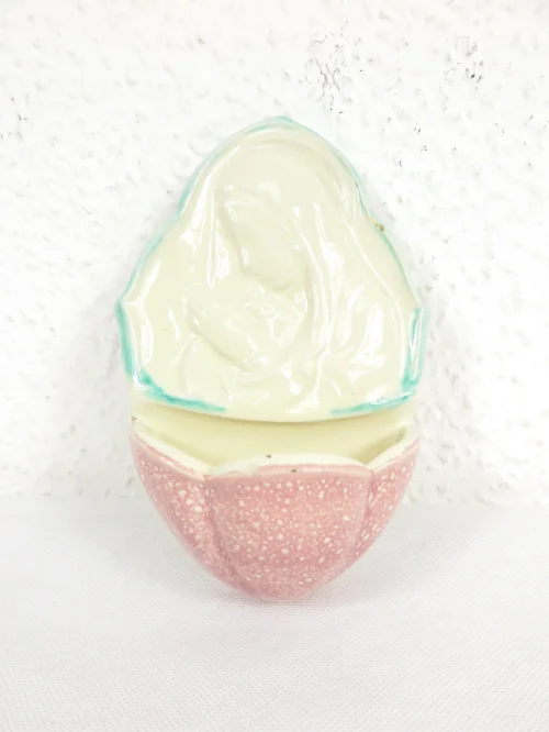 Bild 1 von 50s holy water font with Mary