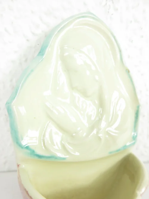 Bild 4 von 50s holy water font with Mary