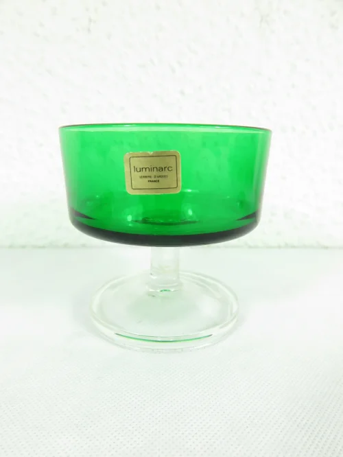 Bild 4 von 60er Luminarc  Sektschalen oder Dessertgläser grün