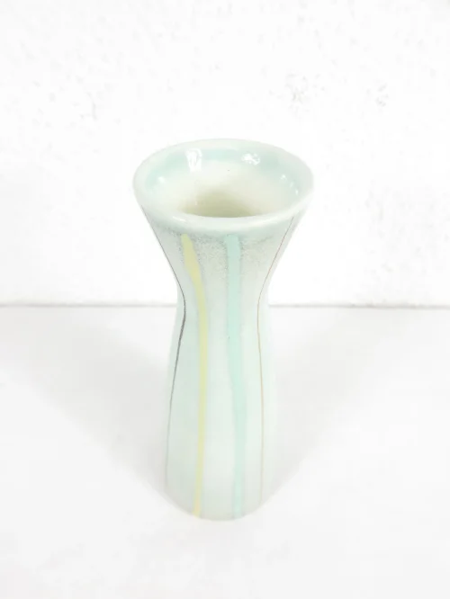 Bild 2 von 60er Keramik Vase, Pastellfarben