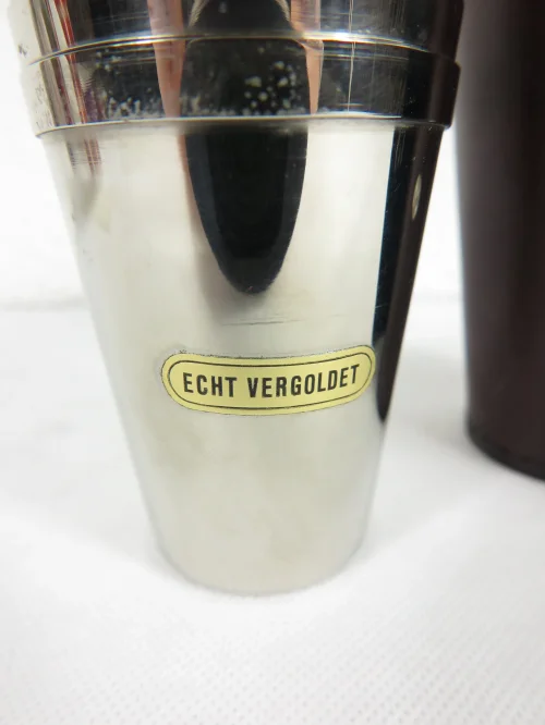Bild 3 von 60er Reisebecher Echt  Vergoldet