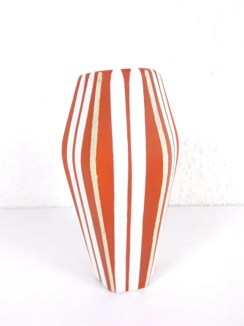 60er Vase Keramik, Vintage Keramik
