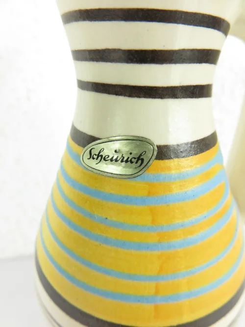 Bild 3 von 50er Vase mit Henkel Scheurich