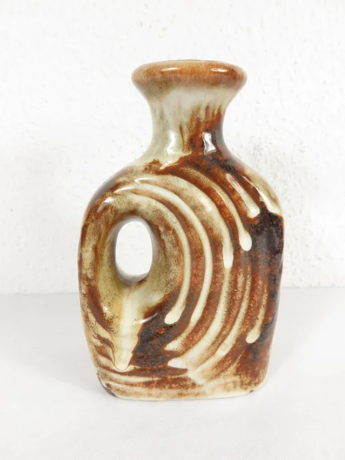 70er Vase, Retro Keramik, w. Germany
