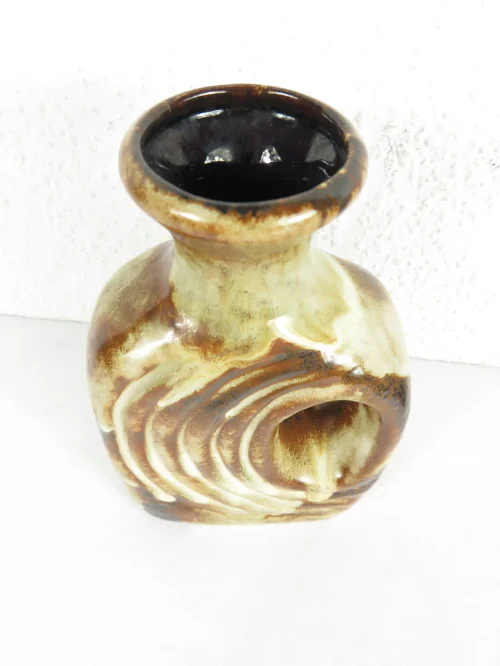Bild 3 von 70er Vase, Retro Keramik, w. Germany
