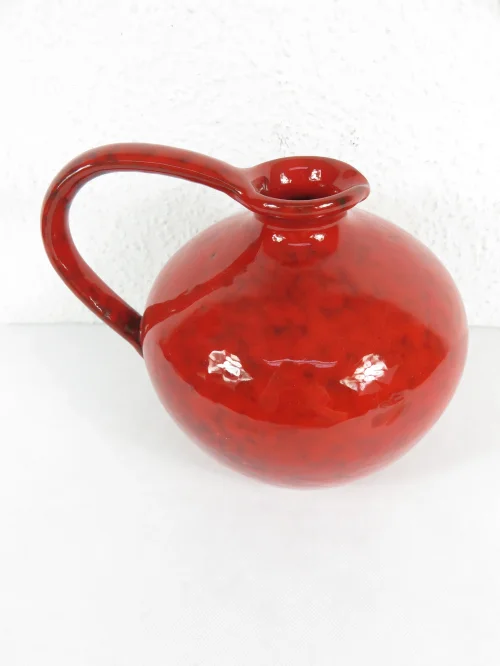 Bild 3 von 70er Krug mit Henkel, Rot