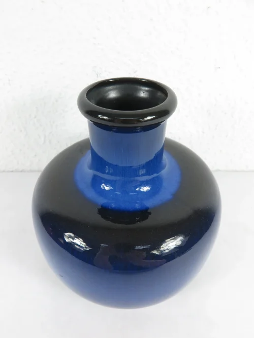 Bild 2 von jarrón años 70 azul, cerámica Scheurich