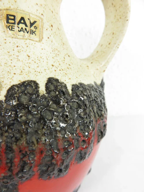Bild 6 von 70er Vase Bay, big fat lava Optik