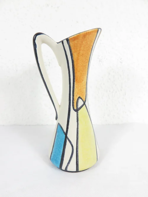 Bild 3 von 60er Vase Bay, Keramikvase, Henkelvase