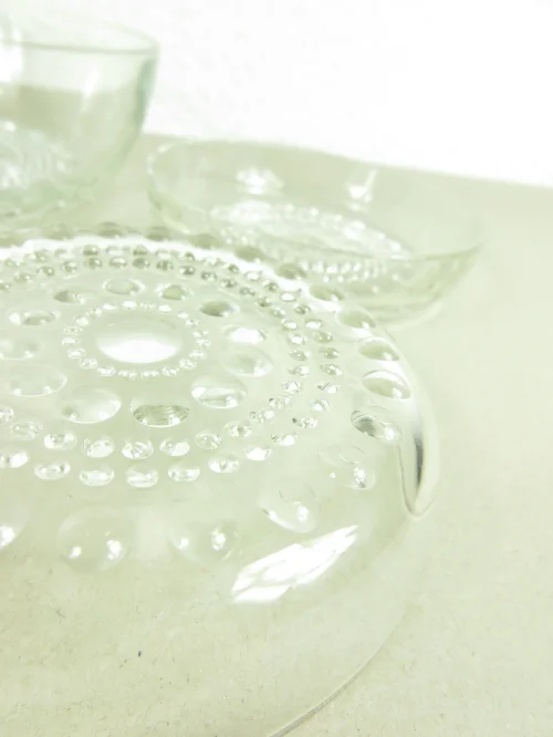 Bild 4 von 70er Salatschüssel mit 4 Schälchen, Bubble Optik