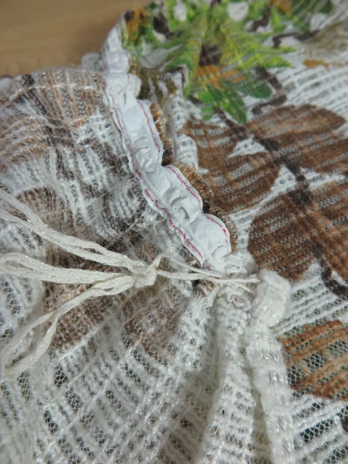 Bild 3 von 70er Vorhangpaar Grün und Braun
