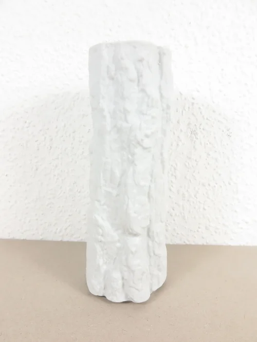 70er Bisquitporzellan Vase Bareuther Waldsassen