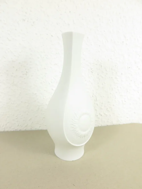 Bild 2 von 70er Bisquit Porzellan Vase,  AK Kaiser