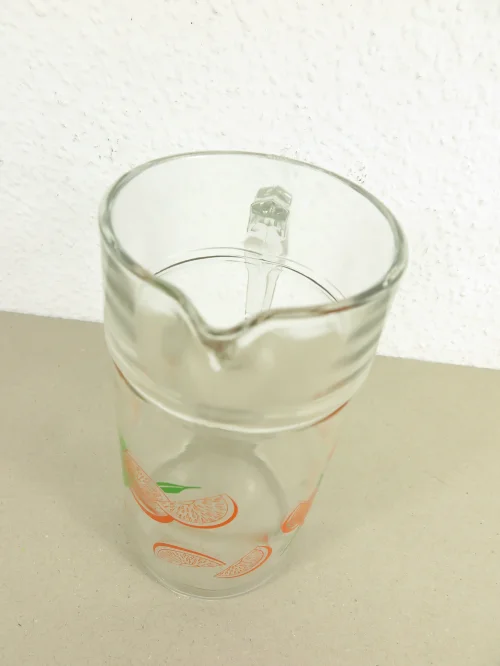 Bild 2 von 70er Saftkrug aus Glas
