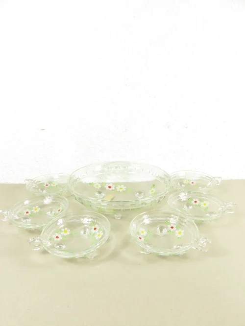 Bild 2 von 60er Salatschale mit 6 Schälchen, Puddingschüssel