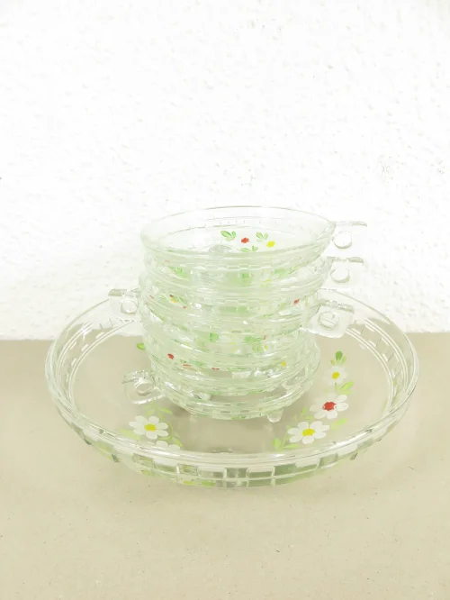 Bild 3 von 60er Salatschale mit 6 Schälchen, Puddingschüssel