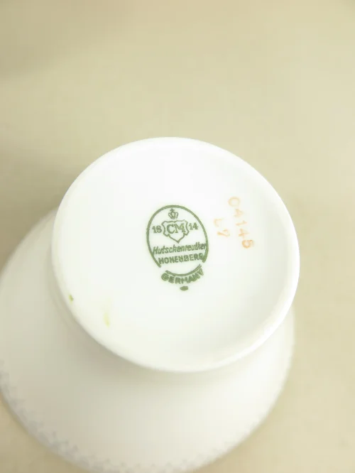 Bild 4 von 50er Zuckerdose Porzellan Hutschenreuther  Hohenberg