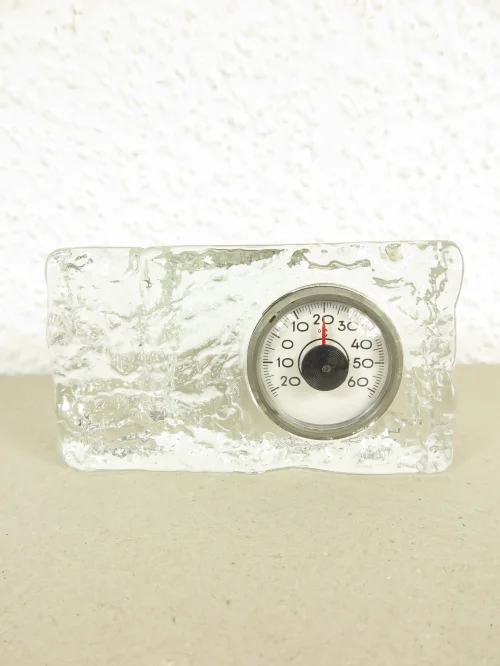 Bild 1 von 70er Zwergvase mit Thermomether