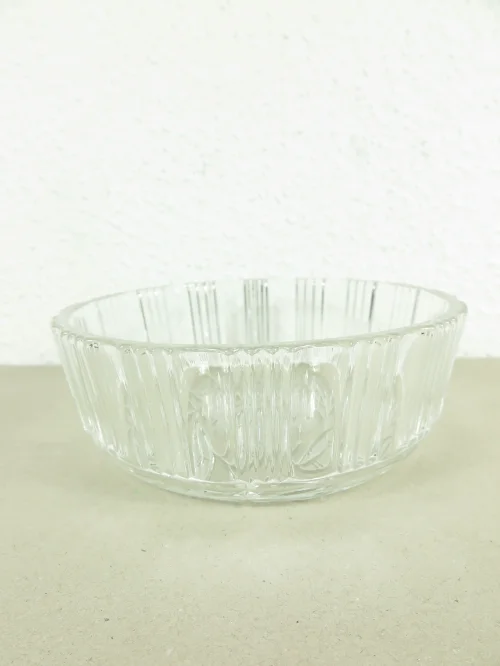 Bild 1 von 50er Pressglas Obstschale, Salatschüssel mit Schliff