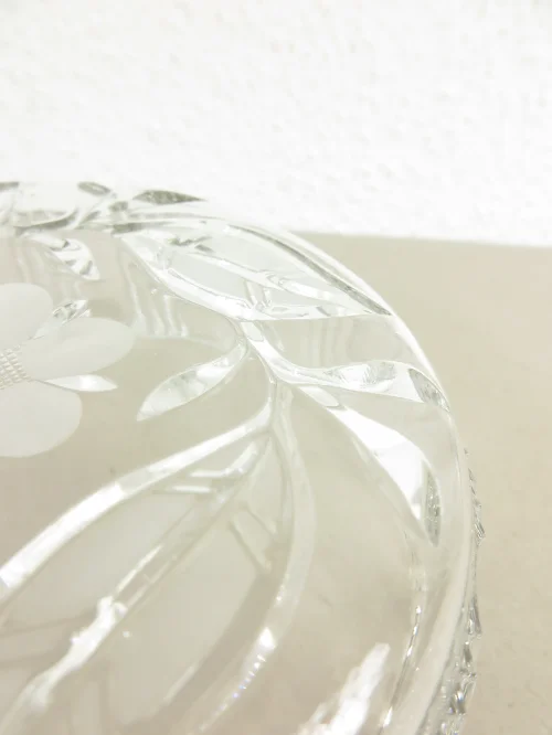 Bild 5 von 50er Pressglas Obstschale, Salatschüssel mit Schliff