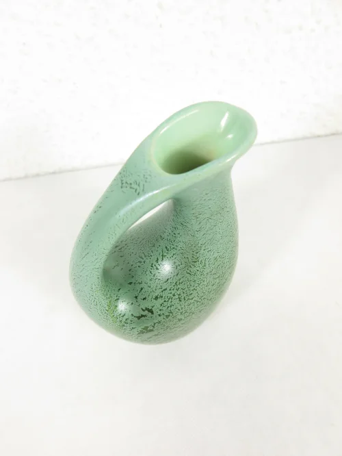 Bild 2 von 50er Keramik Vase klein, Henkelvase