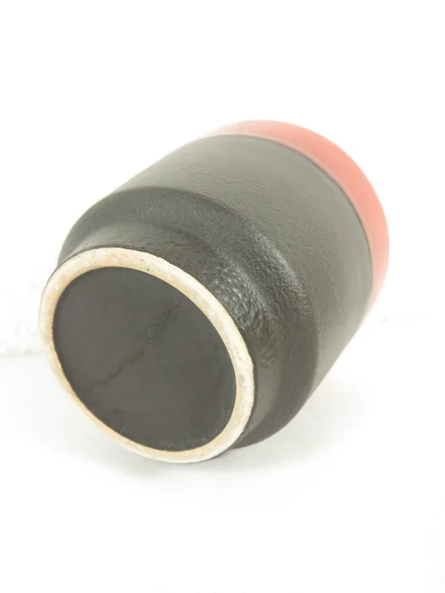 Bild 4 von 70er Übertopf Rot-Braun