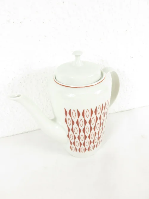 Bild 2 von 20er Kaffeekanne, Teekanne, Firma: Jettin Porzellan, Art Deco