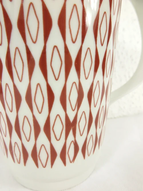 Bild 4 von 20er Kaffeekanne, Teekanne, Firma: Jettin Porzellan, Art Deco