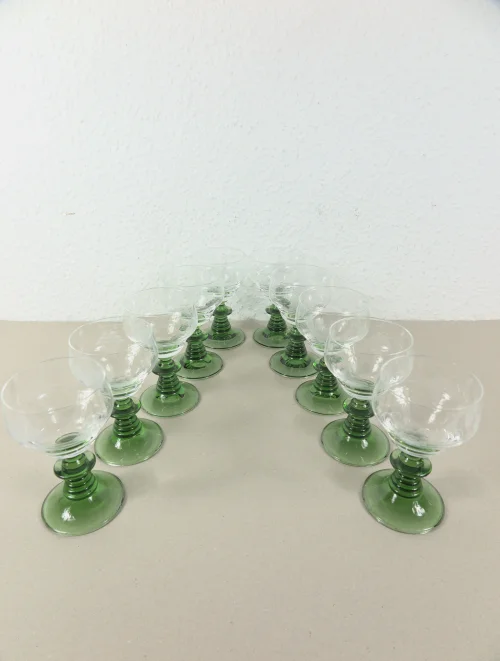 Bild 1 von 50er Weinrömer, Weissweinglas, Moselweinglas