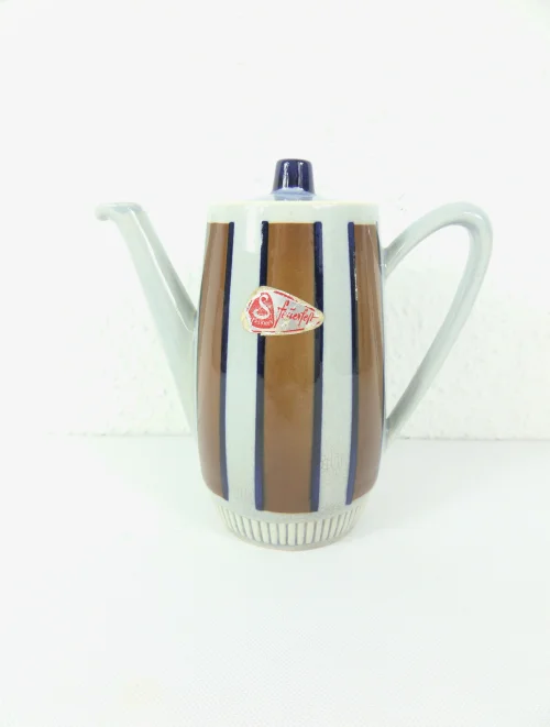 30er Kaffeekanne Steingut