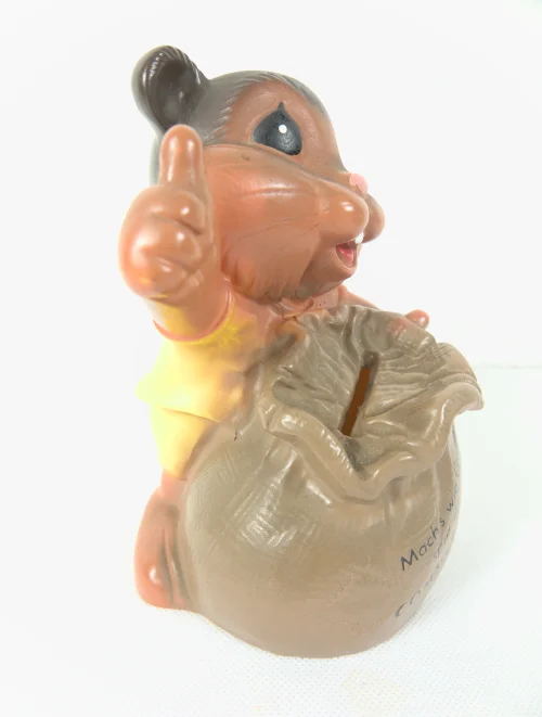 Bild 3 von 80er Spardose Hamster Commerzbank